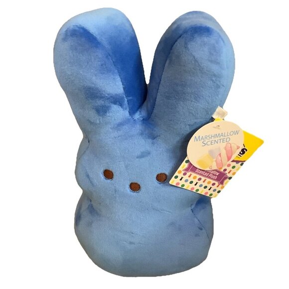 Peeps Blue 9" Marshmallow-Scented Bunny & Peeps Zak Leak Proof 16oz Bottle. New - Picture 2 of 5